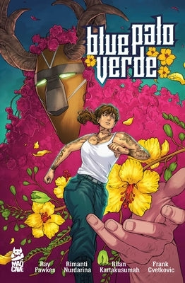 Blue Palo Verde paperback comic book by Mad Cave Studios featuring vibrant cover art and detailed illustrations.