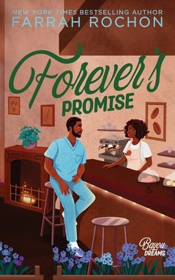 Paperback of Forever's Promise novel by Honey Blossom Press, showing the book cover with floral design and title.