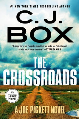 Paperback copy of "The Crossroads" by Random House Large Print Publishing, with a visible cover featuring the book title and design.