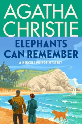Paperback of "Elephants Can Remember" by Agatha Christie, featuring a cover with elephants and mystery-themed artwork.