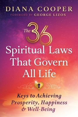 Paperback of "The 36 Spiritual Laws That Govern All Life" by Findhorn Press, showing the front cover with title and spiritual symbols.