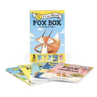 Set of five Fox I Can Read paperback books from Greenwillow Books, featuring Fox the Tiger, Fox at Night, and more in a box set