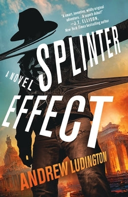 Paperback book titled Splinter Effect by Minotaur Books with a dark, textured cover featuring a cracked or fractured design.