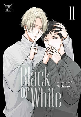 Sublime Black or White Volume 11 paperback book with a clean cover, featuring minimalistic design and bold text.