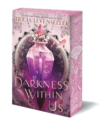 Paperback of The Darkness Within Us by Square Fish, showing the book cover with dark and moody artwork.
