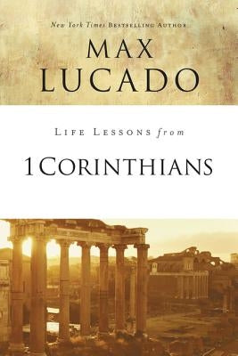 Paperback book titled "Life Lessons from 1 Corinthians: A Spiritual Health Check-Up" by HarperChristian Resources, with cover design visible.