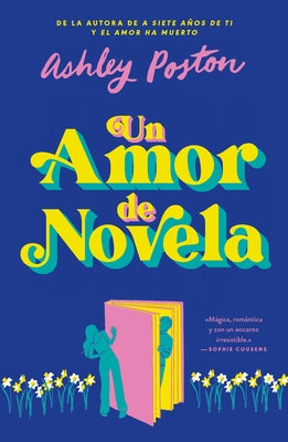Paperback of "Un Amor de Novela" by Urano World featuring a colorful cover with romantic artwork.