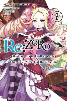 Paperback manga volume 2 of RE: Zero -Starting Life in Another World- Chapter 2, published by Yen Press, featuring cover art.