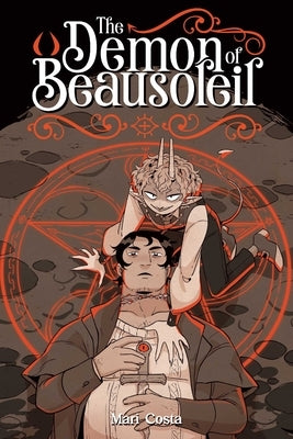 Paperback of The Demon of Beausoleil comic book by Oni Press featuring dark, illustrated cover art with a demonic figure.