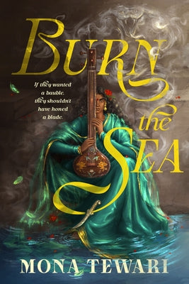 Burn the Sea paperback book by Bindery Books, featuring a cover with ocean-inspired artwork and bold typography.