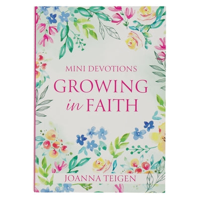 Mini Devotions paperback book by Christian Art Publishers showing a devotional cover with inspiring religious artwork and text.