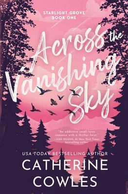 Paperback of Across the Vanishing Sky by Bloom Books featuring a colorful sky and sunset on the cover.
