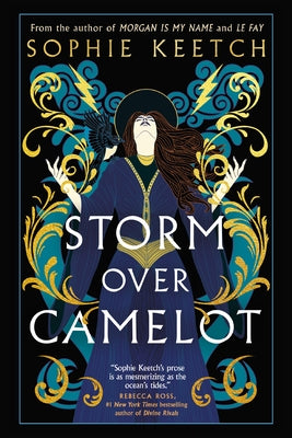 Paperback of Storm Over Camelot book three in the Morgan Le Fay trilogy by Random House Canada, featuring medieval fantasy cover art.