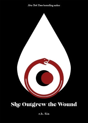 Paperback of "She Outgrew the Wound" by Andrews McMeel Publishing, with a cover featuring abstract artwork and the title text.