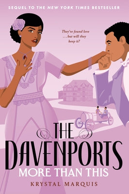 Paperback of "The Davenports: More Than This" by Dial Books showing the book cover with title and author text.