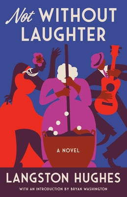 Vintage paperback book titled "Not Without Laughter" with a colorful cover illustration.