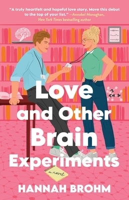 Paperback of Love and Other Brain Experiments by Atria Books, featuring a close-up of the book cover with colorful artwork.