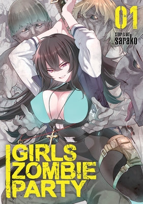 Girls Zombie Party Vol. 1 paperback by Ghost Ship, featuring a cover with zombie girls, on a white background.