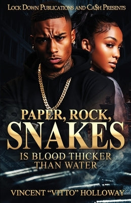 Paperback "Paper, Rock, Snakes" by Lock Down Publications featuring colorful illustrated cover art.