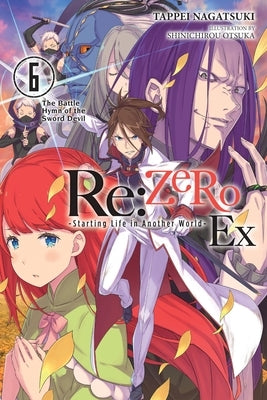 Paperback of RE: Zero -Starting Life in Another World- Ex, Vol. 6 light novel by Yen on, featuring cover art with character illustrations.