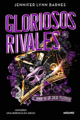 Paperback of Gloriosos Rivales. El Amor Es Un Juego Peligroso by Molino, showing the front cover with artistic design and title text.