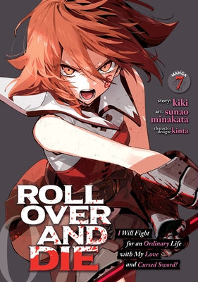 Paperback manga volume 7 of "Roll Over and Die" by Seven Seas, featuring cover art with characters in dynamic poses.