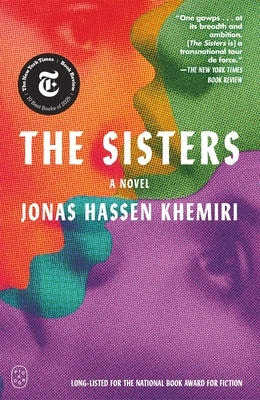 Paperback copy of The Sisters novel by Picador USA, featuring the book cover with title and author details.