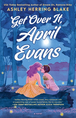 Paperback of "Get Over It" by April Evans, published by Berkley Books, showing the book cover with title and author.