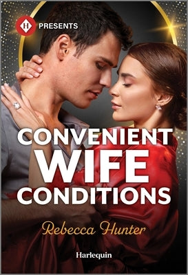 Mass market paperbound of "Convenient Wife Conditions" by Harlequin Presents, featuring the cover art with romantic imagery.