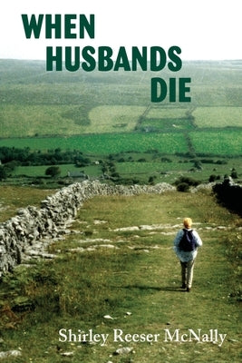 Paperback of "When Husbands Die" by Sunstone Press, showing the book cover with title and author details.