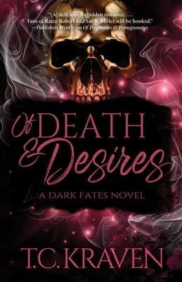 Paperback of Death & Desires: A Dark Fates Novel by Diversion Books, featuring dark-themed cover art with gothic design elements.
