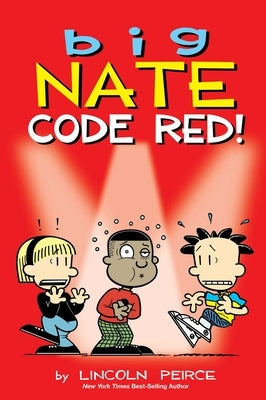 Paperback of Big Nate: Code Red! Volume 34 by Andrews McMeel Publishing, featuring colorful comic book cover art.