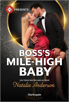 Mass market paperback of Boss's Mile-High Baby by Harlequin Presents featuring a romantic cover illustration