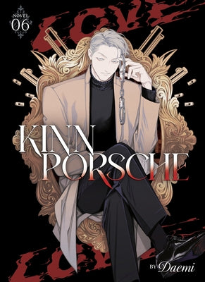 Paperback of Kinnporsche Vol. 6 novel by Seven Seas, featuring cover art with vibrant characters and design elements.