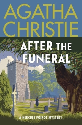 Paperback of "After the Funeral" Hercule Poirot mystery by William Morrow & Company, featuring a cover with book title and author.