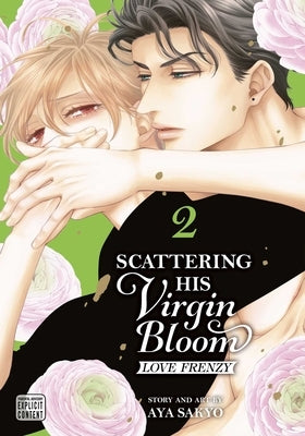 Paperback book titled "Scattering His Virgin Bloom: Love Frenzy, Vol. 2" by Sublime, showing the front cover with colorful artwork.