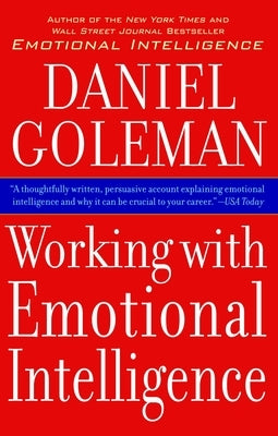 Paperback of "Working with Emotional Intelligence" by Random House Publishing Group showing the book cover with title and author.