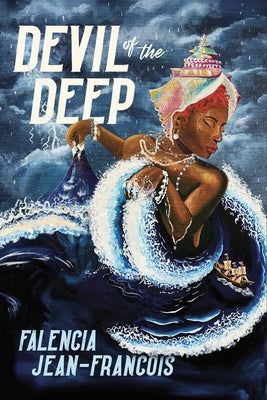 Paperback copy of "Devil of the Deep" by Bindery Books featuring dark, ocean-themed cover art and bold typography.