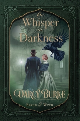 Paperback copy of "A Whisper in Darkness" by Oliver-Heber Books, featuring a dark, mysterious cover with haunting imagery.