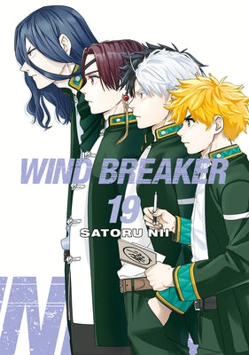 Paperback Wind Breaker 19 manga by Kodansha Comics featuring dynamic cover art and vibrant illustrations.