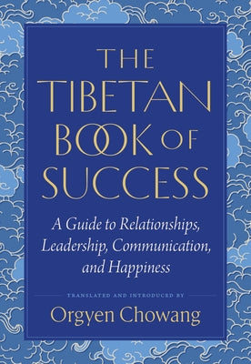 Paperback copy of The Tibetan Book of Success by Shambhala, showing the book cover with Tibetan-inspired artwork.