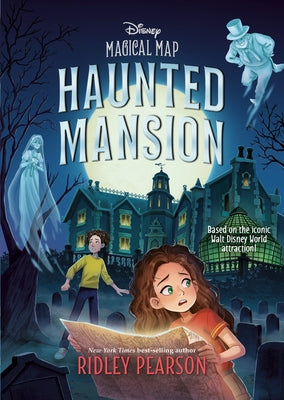 Paperback of Magical Map #3: Haunted Mansion by Disney, featuring spooky mansion illustration on the cover.