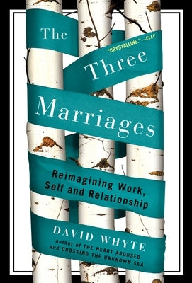 Paperback of The Three Marriages book by Penguin Publishing Group, featuring a cover with abstract artwork and title text.