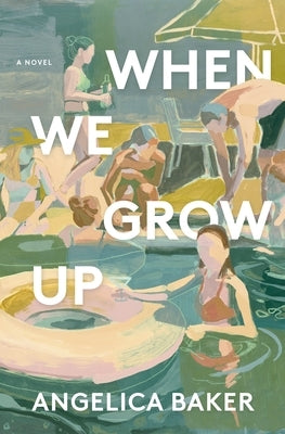 Paperback of "When We Grow Up" by Flatiron Books, featuring the book cover with colorful illustrations and title text.