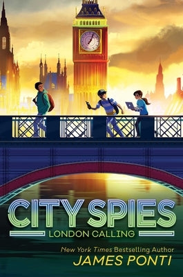 Paperback book titled London Calling by Aladdin Paperbacks, featuring a colorful cover with urban and musical themes.