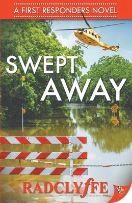 Paperback of "Swept Away" by Bold Strokes Books featuring a colorful cover with a beach scene and ocean waves.