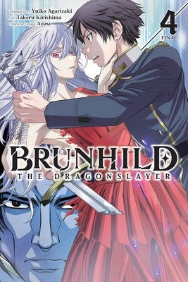 Paperback manga book "Brunhild the Dragonslayer, Vol. 4" by Yen Press featuring cover art of the manga series.