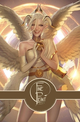 Paperback of Fine Print Volume 3 comic book by Image Comics, featuring colorful cover art with detailed illustrations.