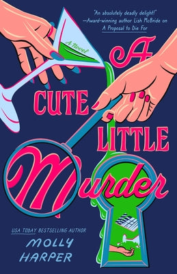 Paperback copy of "A Cute Little Murder" by Berkley Books, featuring the book cover with title and author details.