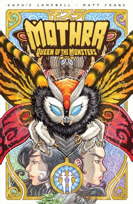 Paperback of Godzilla Legends: Mothra Queen of the Monsters comic book by IDW Publishing, featuring Mothra on the cover.